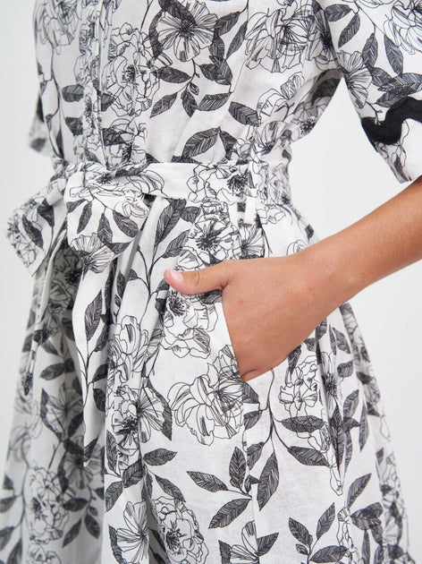 Ric Rac Shirt Dress Green main image 1