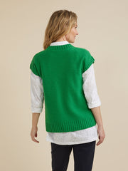 Vest - Cable Wool by Yarra Trail