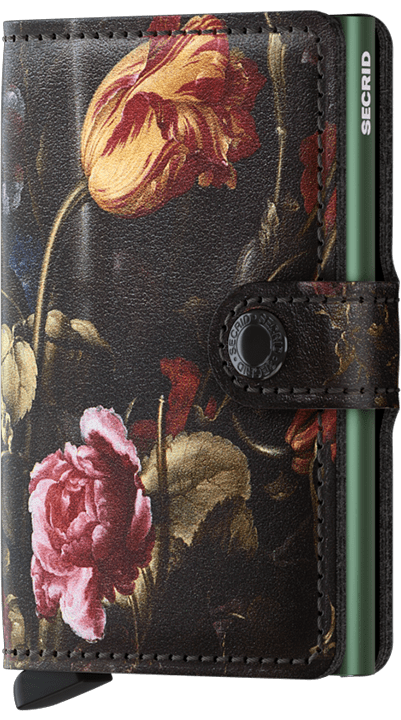 Wallet - Secrid Miniwallet Art Rijkmuseum Flowers (Limited Edition)