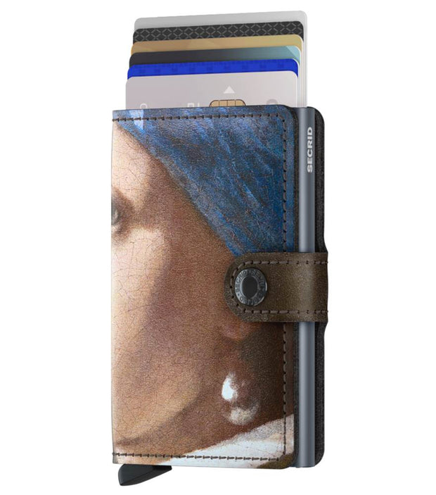 Wallet - Secrid Miniwallet Art Mauritshuis Pearl Earringm (Limited Edition)