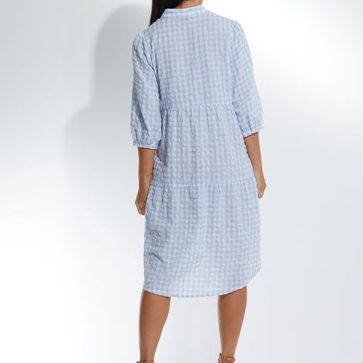 Dress - 3/4 Gingham by Marco Polo