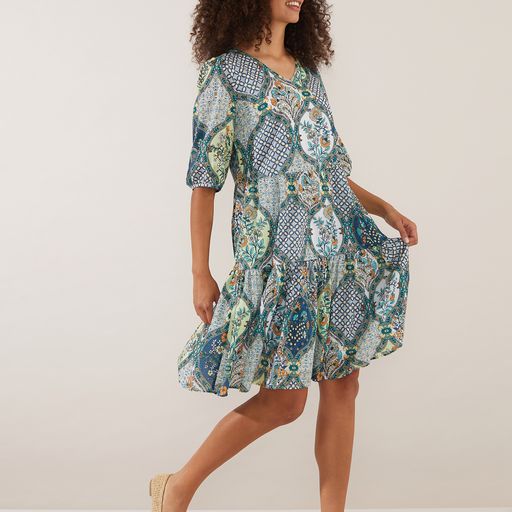Dress - Entwined Paisley by Yarra Trail