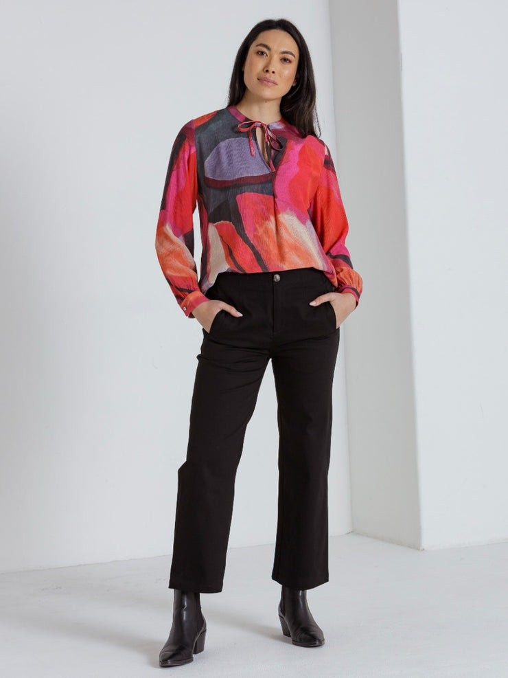Top - L/S Fastasy Shirt by Marco Polo