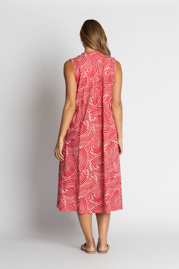 Dress - Casper Midi Cotton