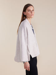 Jacket  - L/S Boiled Wool Coat by Marco Polo