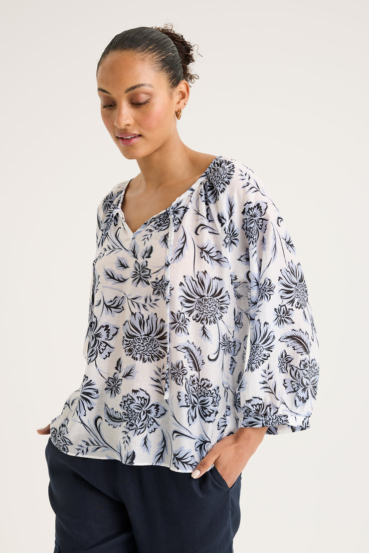 Top - Crystal Floral by Yarra Trail