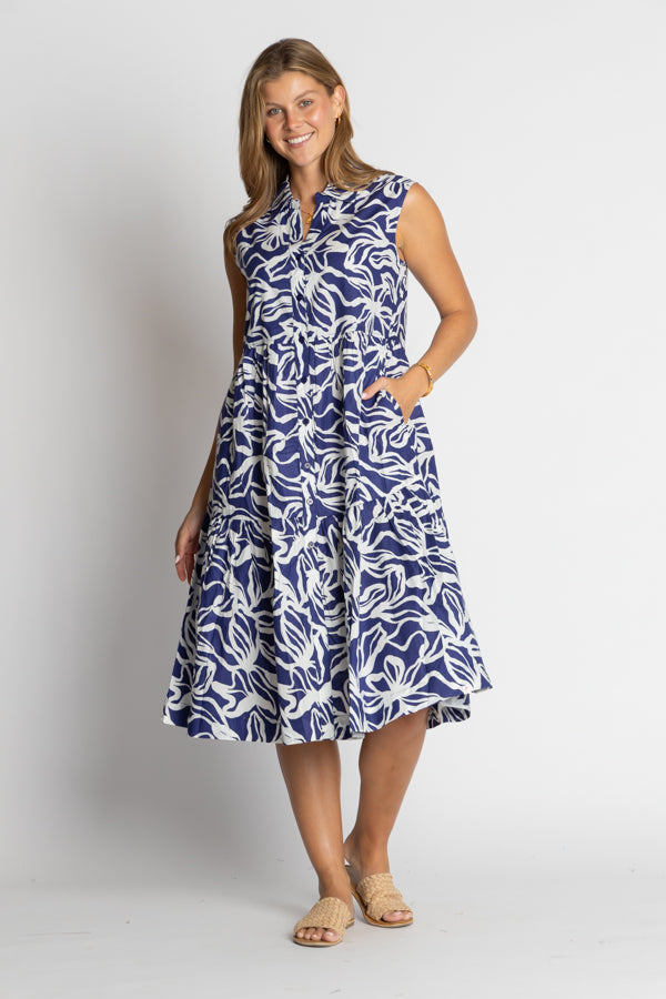 Dress - Rochester Midi Cotton