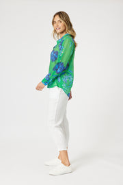 Top - Garden Bloom Shirt by GS