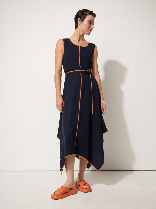 Dress - Waterfall Trim by MARCO POLO