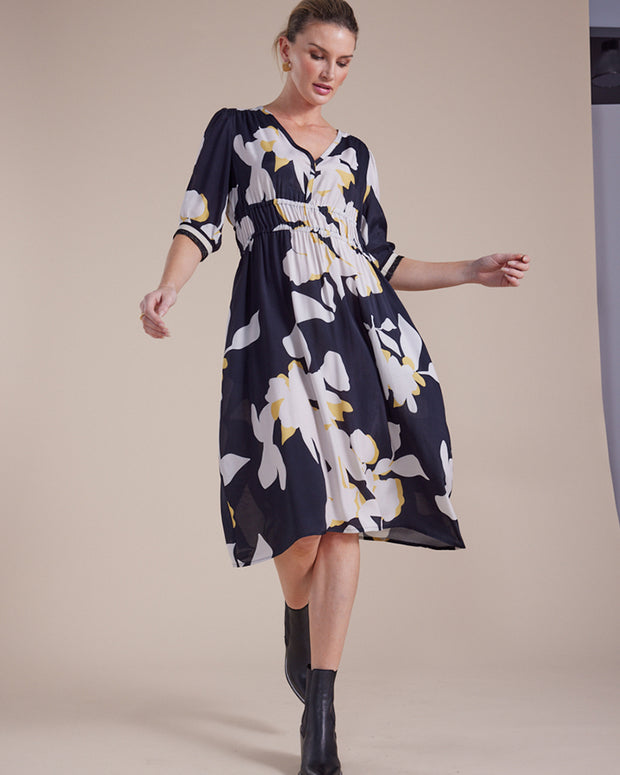 Dress - Shadow Floral by Marco Polo