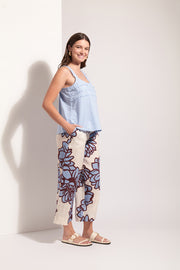 Top - Into the Fray Linen by FOIL