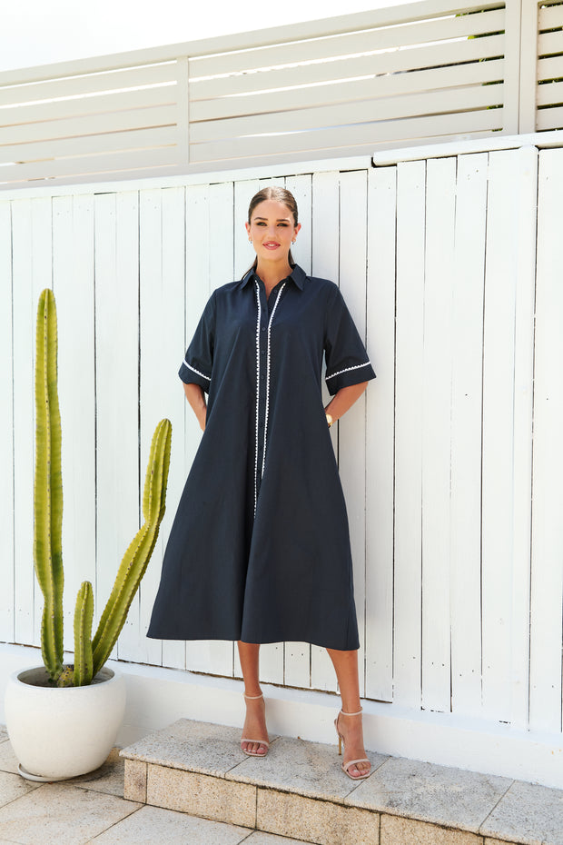 Dress - Frida in Midnight Bliss by COLLECTIVO