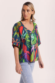 Top - Jungle Boogie Cotton Half SLV