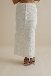 Skirt - Waves Pleat Skirt by Talamaya