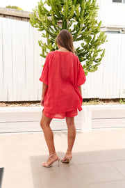 Pant -  Jade Cotton Shorts by COLLECTIVO