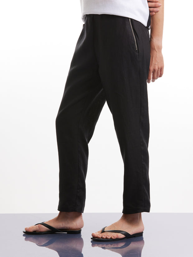 Pant - 3/4 Linen by Marco Polo