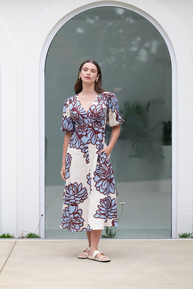 Dress - Empire-Ly Yours in Linen by FOIL