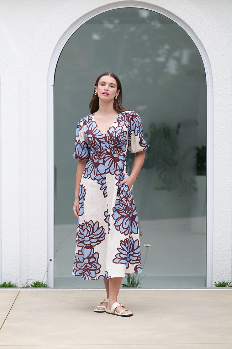 Dress - Empire-Ly Yours in Linen by FOIL