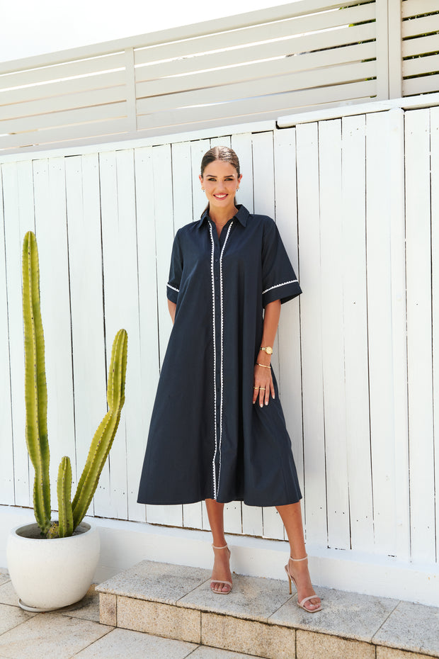 Dress - Frida in Midnight Bliss by COLLECTIVO