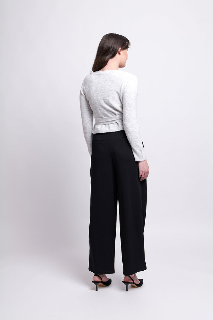 Cardigan - Slip It On Wrap Sweater by FOIL