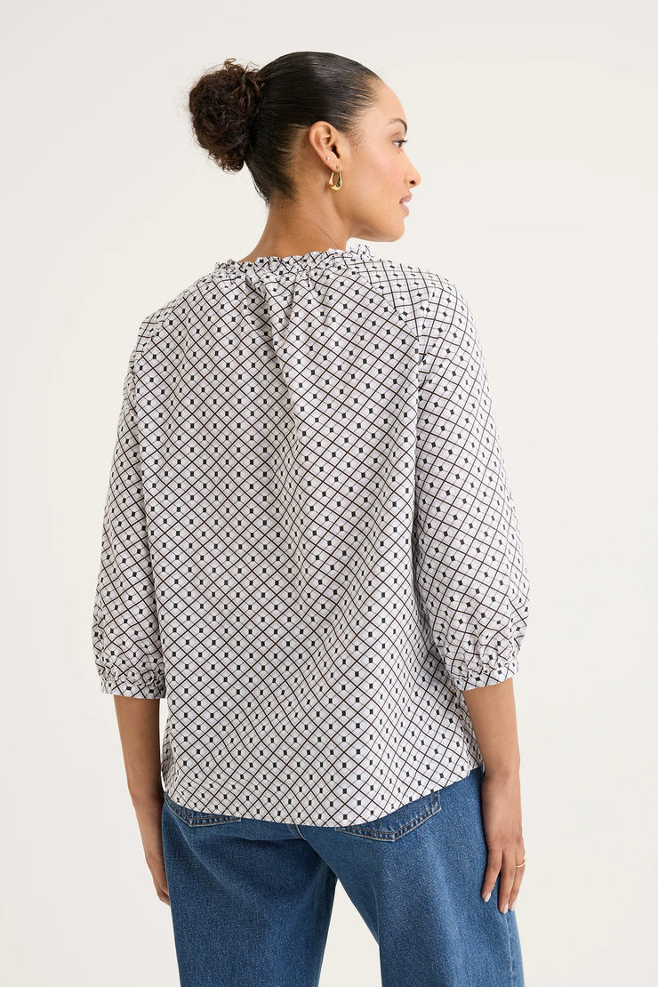 Top - Basalt Print by Yarra Trail