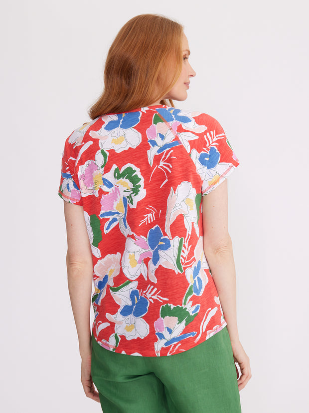 Top - Perennial Print by Yarra Trail