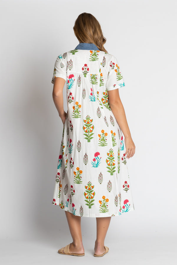 Dress - Clarksville Midi Cotton