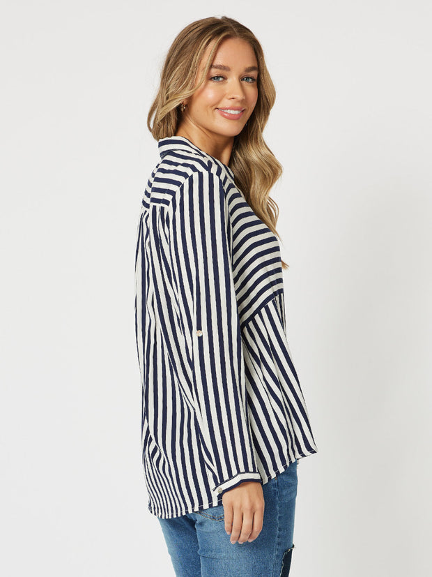 Top - Tina Stripe Shirt