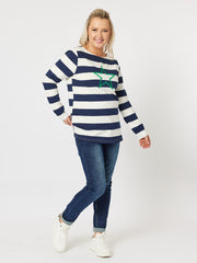 Top - Clover Striped Tee