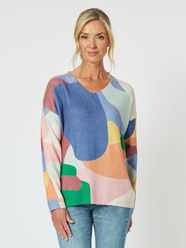 Jumper - Vienna Print Knit