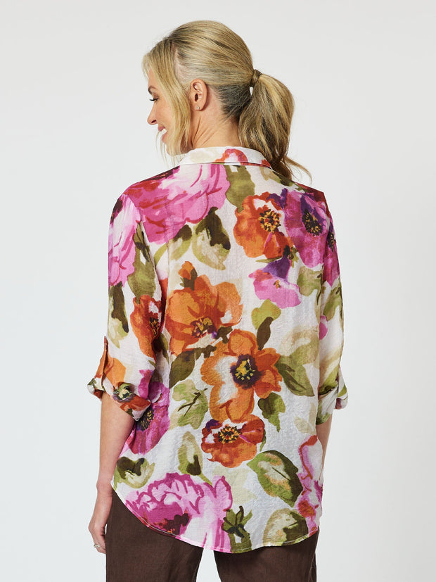 Top - Maui Floral Print Shirt