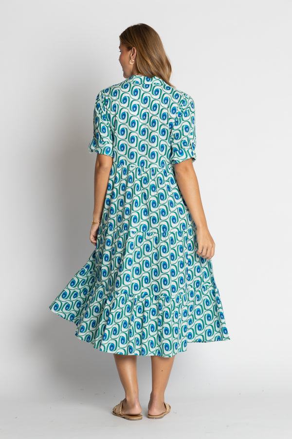 Dress - Nashville Cotton Button Midi