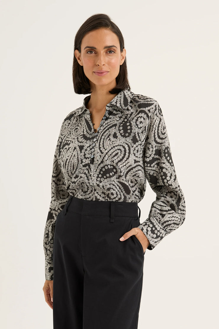 Top - Scoria Paisley by Yarra Trail