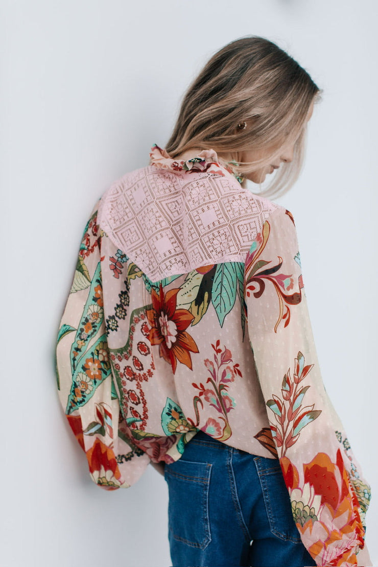 Top - St Tropez Lace Shirt by Joop & Gypsy