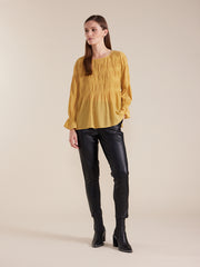 Top - L/S Pleated Dressy by Marco Polo