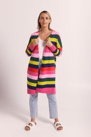 Cardigan - Wool Blend Multi by Wear Colour