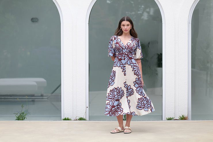 Dress - Empire-Ly Yours in Linen by FOIL