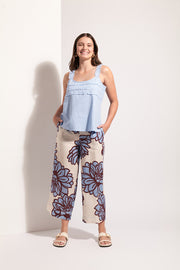 Top - Into the Fray Linen by FOIL