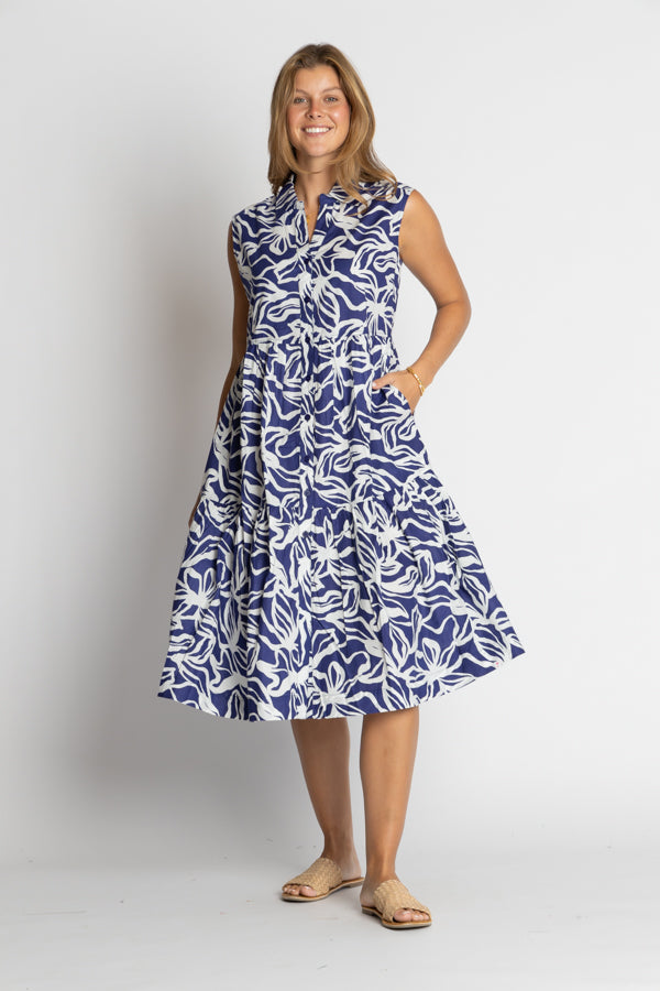 Dress - Rochester Midi Cotton