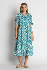 Dress - Nashville Cotton Button Midi