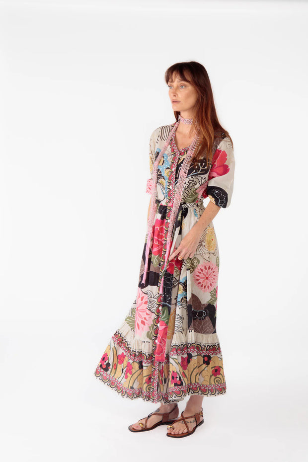 Dress - Perennes Shirt Maxi Dress by Rubyyaya
