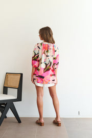 Top - Renee Blouse in Summer Blossom by COLLECTIVO