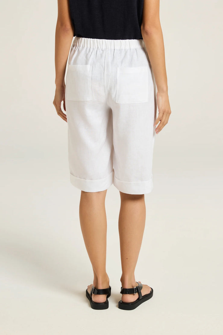 Pant - Bermuda Linen Short by Yarra Trail