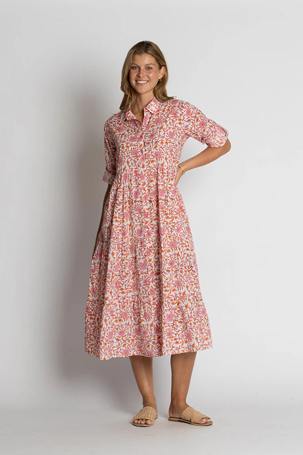 Dress - Michigan Cotton Midi