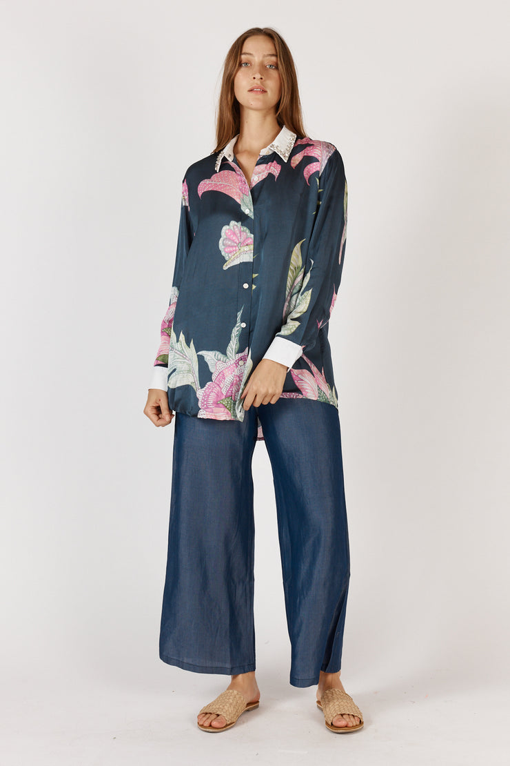 Top - Ubud Luxury Bling Shirt by Rubyyaya