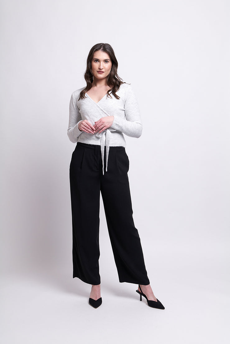 Cardigan - Slip It On Wrap Sweater by FOIL