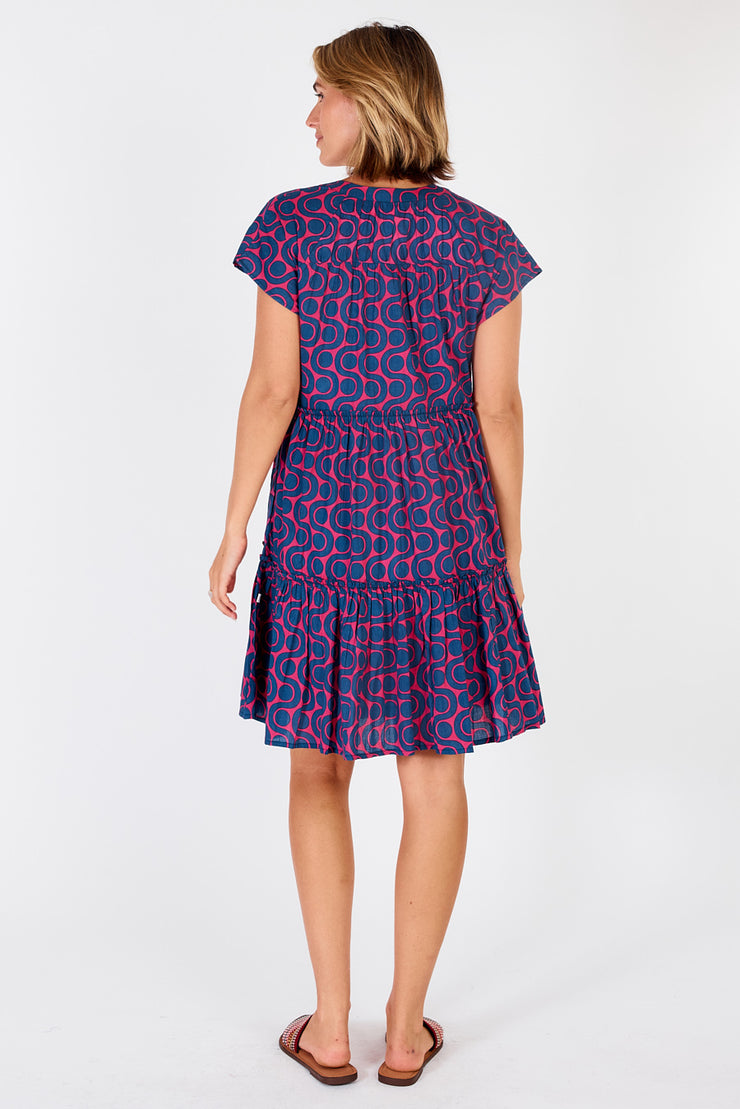 Dress - Quebec Cotton Voile Tiered