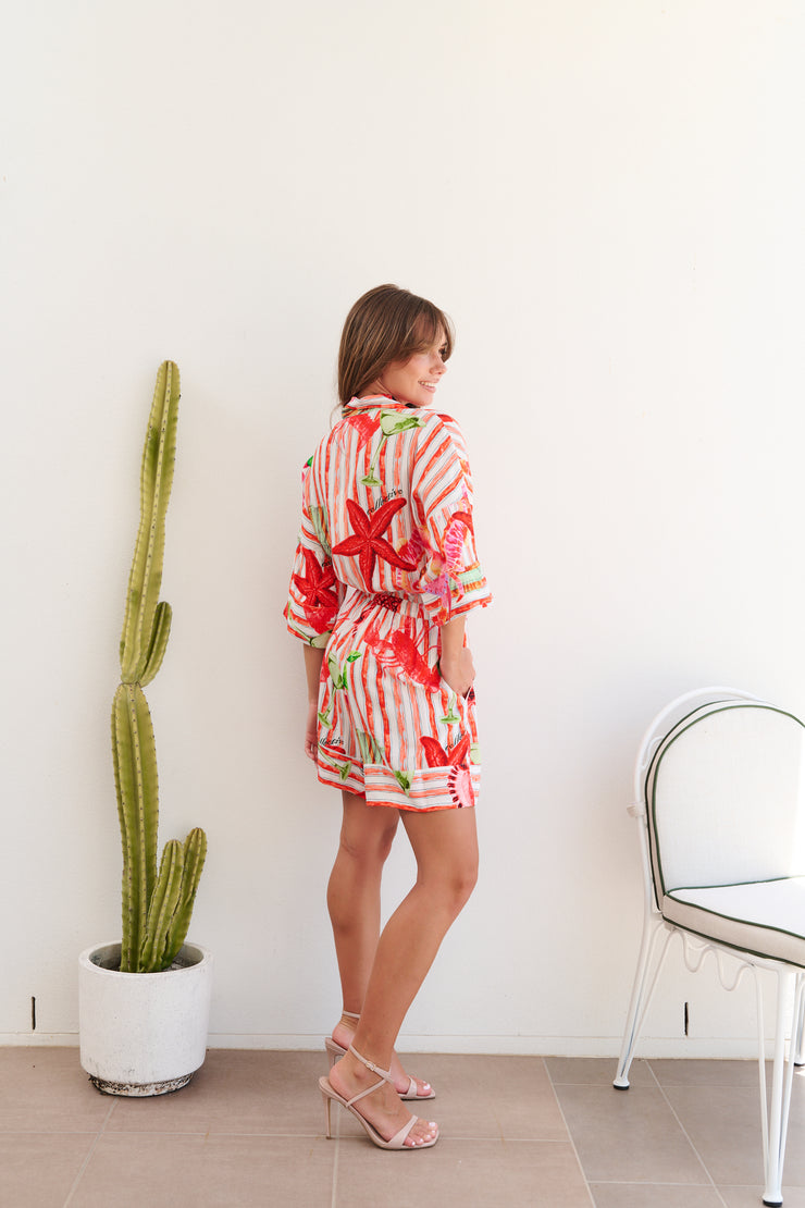 Jumpsuit - Pixie Jumpsuit Under the Sea by COLLECTIVO