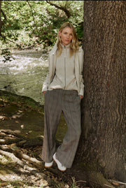 Pant - Alloyed Haze Check by Yarra Trail
