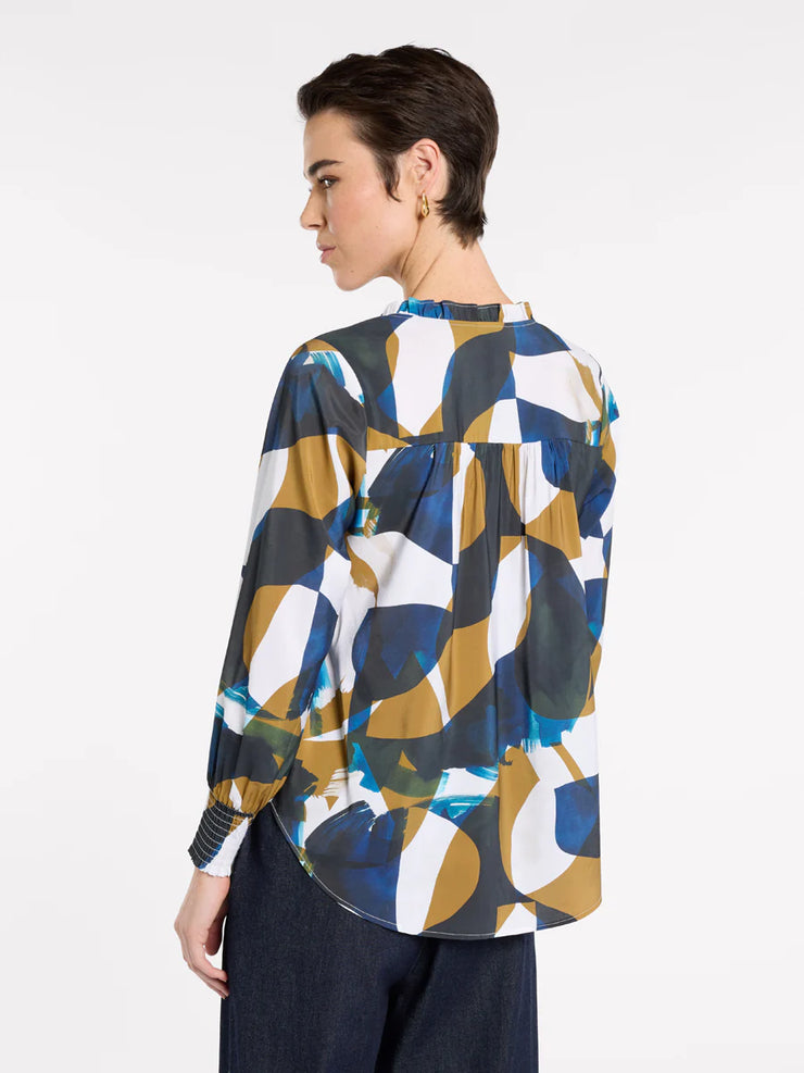 Top - Golden Pools Blouse by Marco Polo